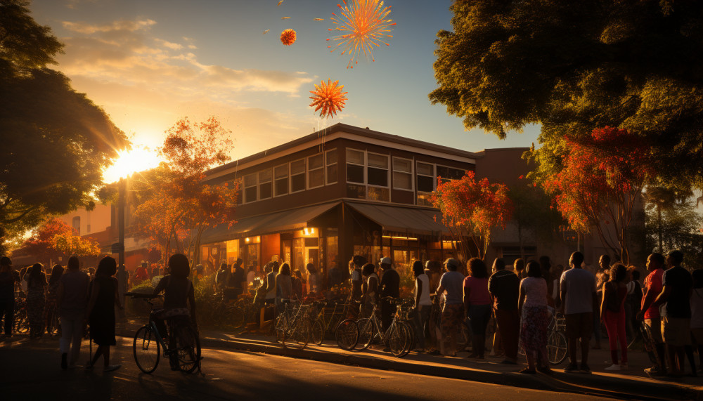 Impact économique et social des événements culturels solidaires dans les villes de banlieue