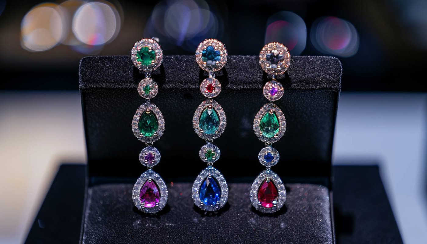 Les boucles d'oreilles pour hommes avec pierres : choisir la bonne couleur